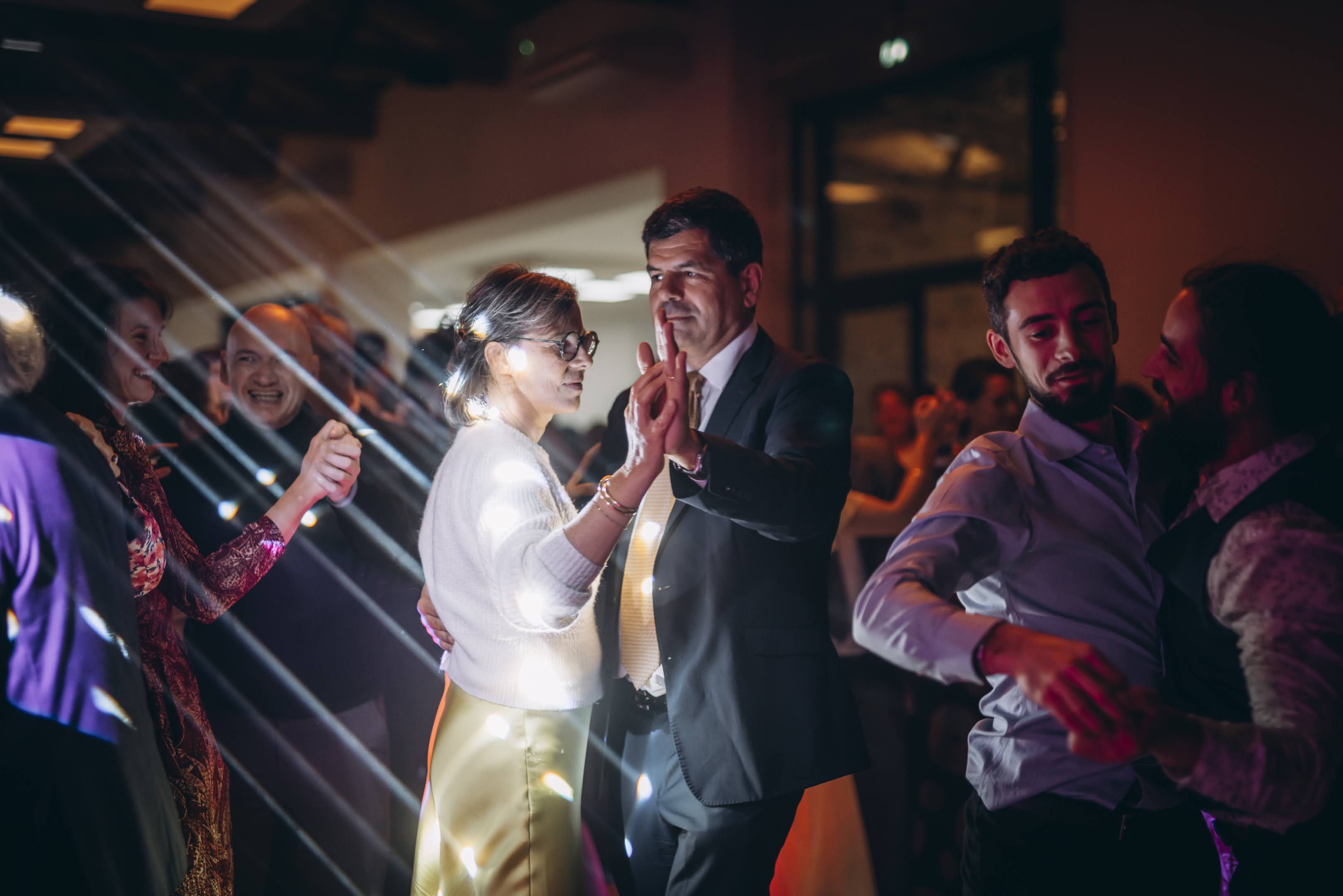 Public en soirée