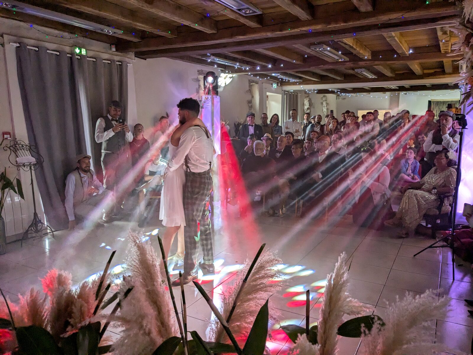 Ouverture de bal lors d'un mariage